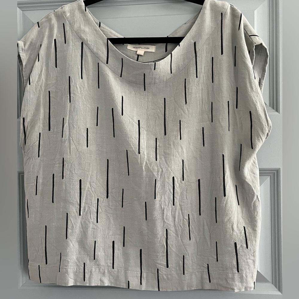 Grade & Gather Light Blue Tank